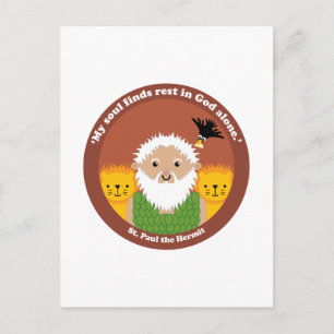 St. Paul, der Einsiedler Postkarte