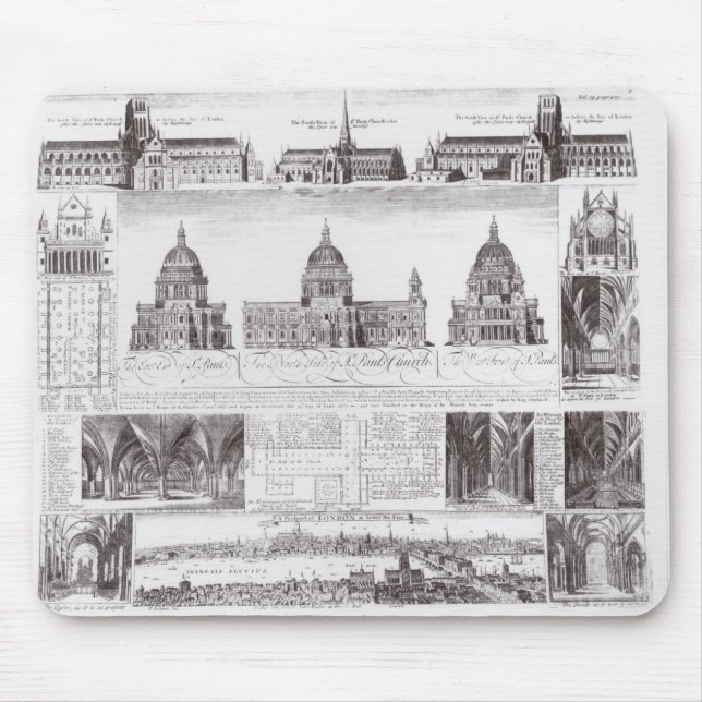 St Paul Kathedrale Mousepad (Vorne)