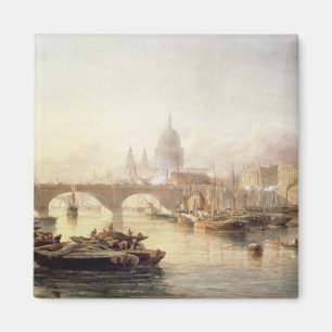 St Paul Kathedralen-und London-Brücke Magnet