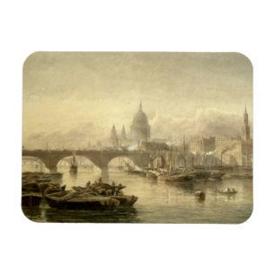 St Paul Kathedralen-und London-Brücke von der SU Magnet