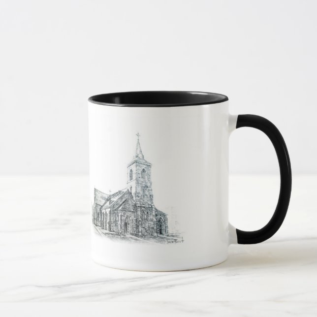 St Paul Kirchen-Kaffee-Tasse #2 Tasse (Rechts)