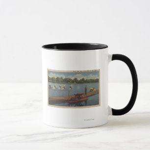 St Paul, Mangan - Wasser-Fahrrad-Rennen in Como Tasse