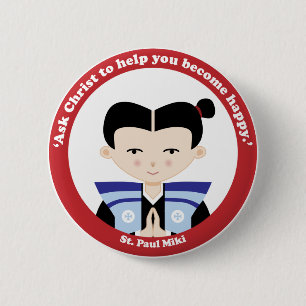 St Paul Miki Button