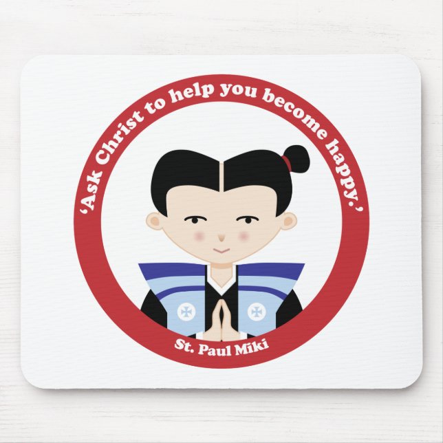 St. Paul Miki Mousepad (Vorne)