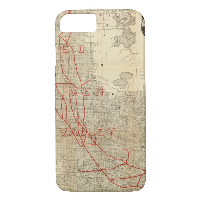 St- Paul, Minneapolis- und Manitoba-Eisenbahn Case-Mate iPhone Hülle (Rückseite)