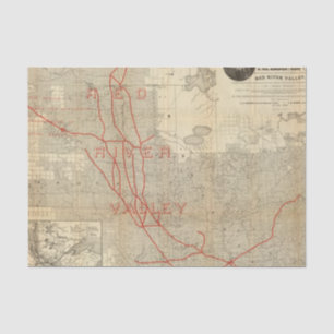 St- Paul, Minneapolis- und Manitoba-Eisenbahn Seidenpapier