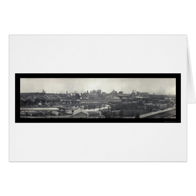 St Paul MN Skyline Photo 1915 (Devant horizontal)