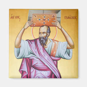 St. Paul Orthodox Christliches Symbol Magnet
