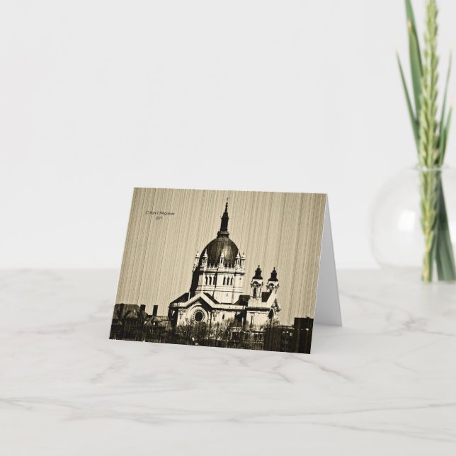 St- Paulkirche Karte (Vorderseite)