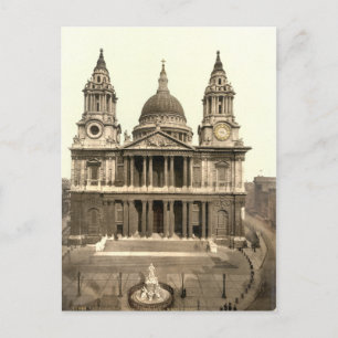 St. Paul's Cathedral, London, England Postkarte