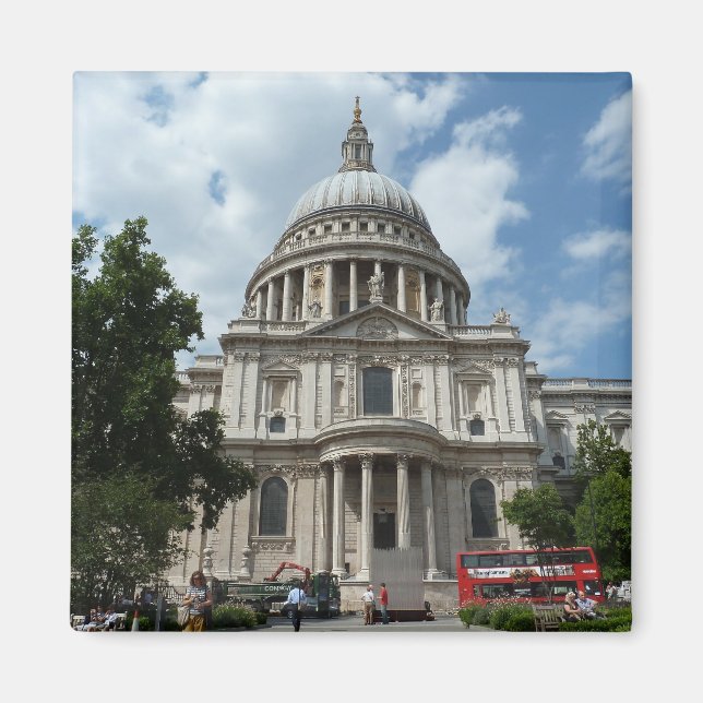 St. Paul's Cathedral London Magnet (Vorne)