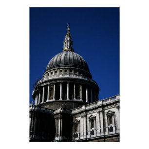 St. Paul's Cathedral London Poster