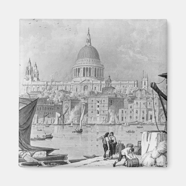 St. Paul's Cathedral Magnet (Vorne)