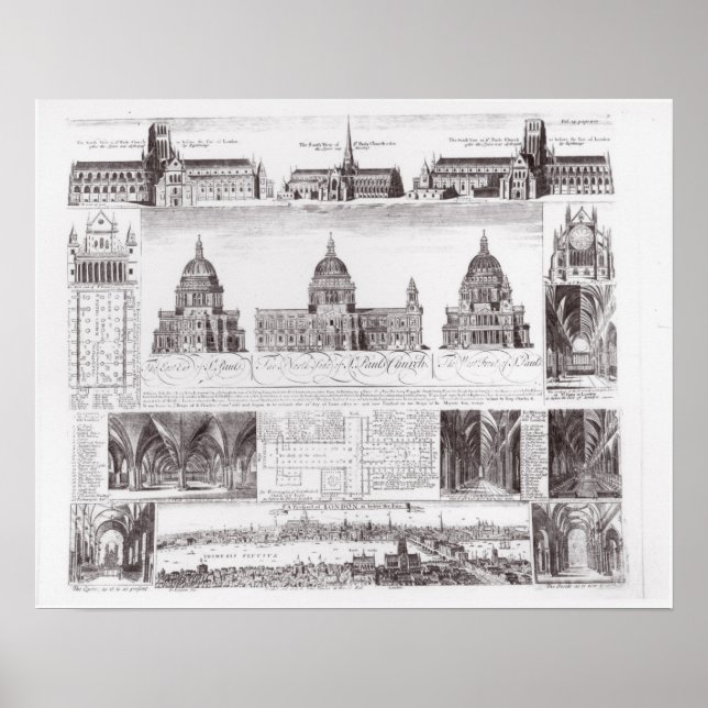 St. Paul's Cathedral Poster (Vorne)