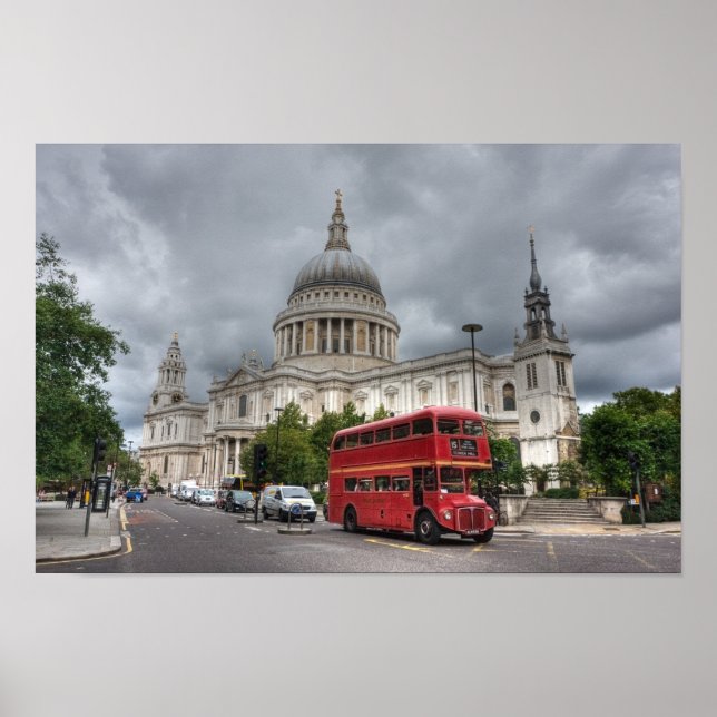 St Paul's Cathedral poster (Vorne)