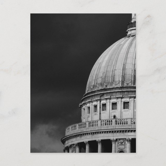 St. Paul's Cathedral Postkarte (Vorderseite)