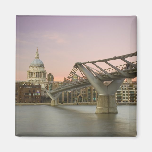 St Pauls in Dusk1 Magnet (Vorne)