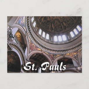 St. Pauls Kathedrale London Postkarte