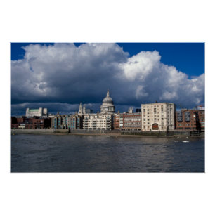 St Paul's Kathedrale Poster