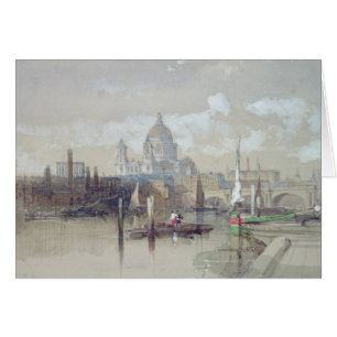 St. Pauls vom Fluss, 1863