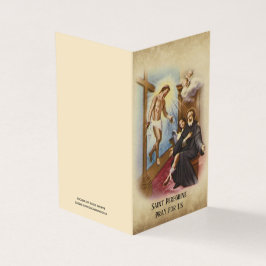 St. Peregrine Patron Cancer Patient Holy Cards Visitenkarten