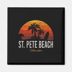 St Pete Beach Florida Fl Palms Vacation Surf Sonne Magnet