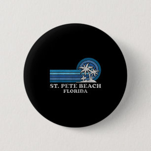 St. Pete Beach Florida Vintage Familien Sommerurla Button