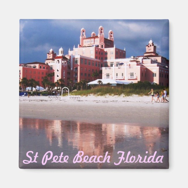 St Pete Beach Floride Magnet (Devant)