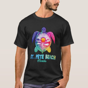 St Pete Beach Tie Dye Meeresschildkröte Florida Ur T-Shirt