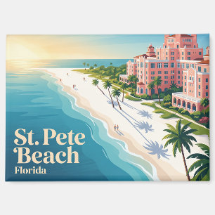 St. Pete Beach USA Magnet