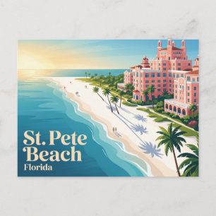 St. Pete Beach USA Postkarte