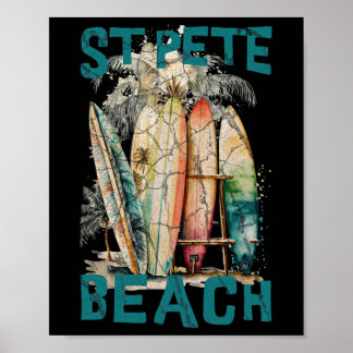St Pete Florida Poster