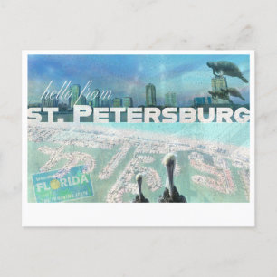 St. Pete Postcard Postkarte
