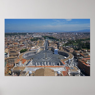 St Peter Basilika-Plakat Poster
