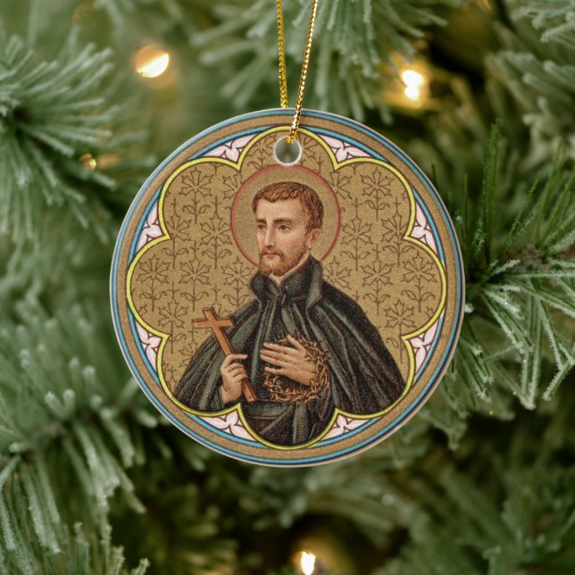 St. Peter Claver (BK 058) Keramik Ornament (Baum)