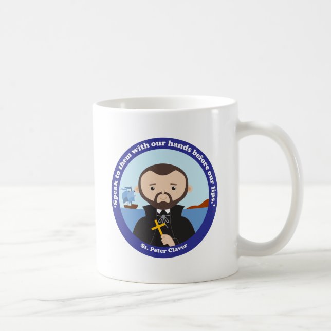 St. Peter Claver Kaffeetasse (Rechts)