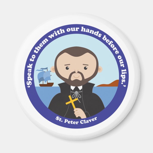 St. Peter Claver Magnet (Vorne)
