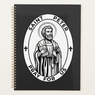 St. Peter der Apostel Emblem Katholischer Heiliger Planer