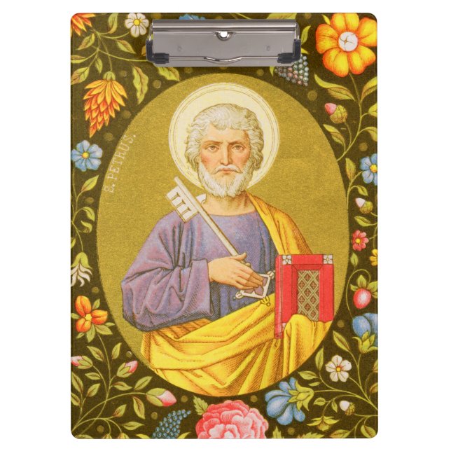St. Peter der Apostel (PM 07) Anpassbar Klemmbrett (Vorderseite)