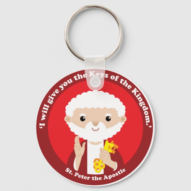 St. Peter der Apostel Schlüsselanhänger (Vorderseite)