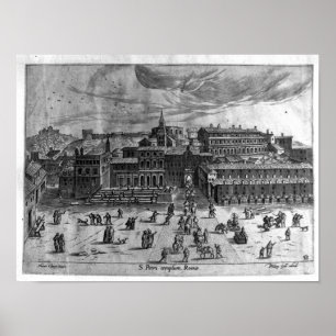 St Peter Kirche, 'von den Ansichten von Rome Poster