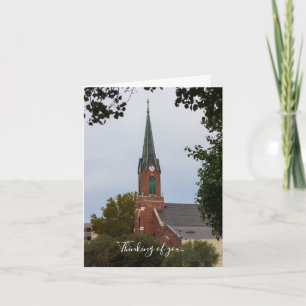 St Peter Steeple Denken Sie an Ihre Karte