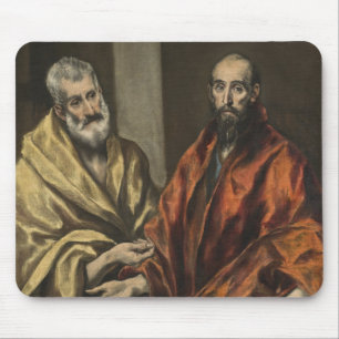 St Peter und St Paul c.1605-8 (Öl auf Leinwand) Mousepad