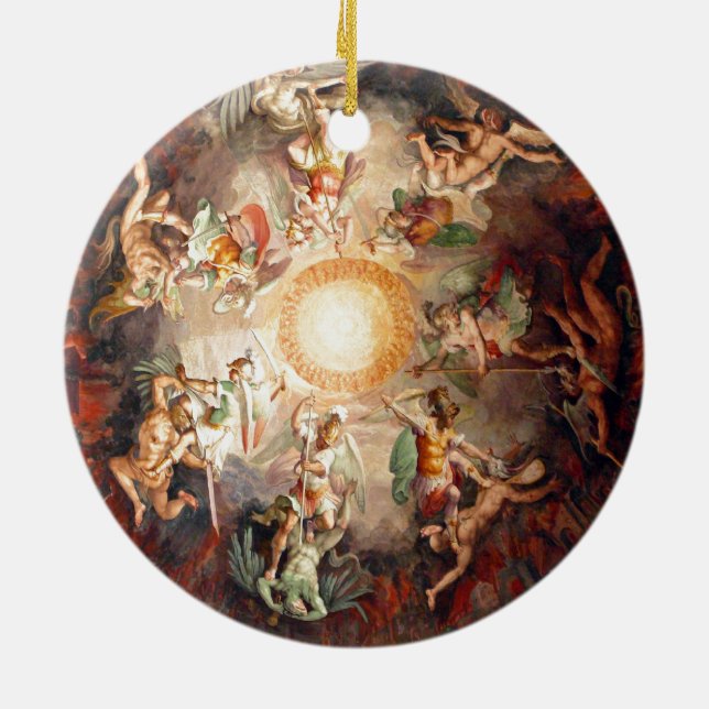 St Peters Bacillica Rom Italien Keramikornament (Hinten)