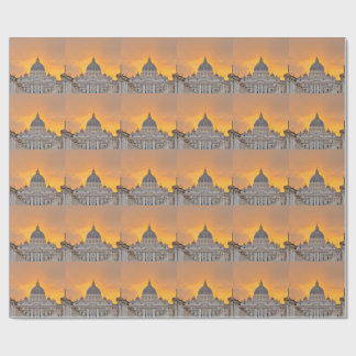 St. Peter's Basilica at Sunset, Vatican City Geschenkpapier