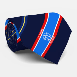 St. Peters (Missouri) Stadtflagge Neck Tie Krawatte