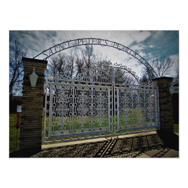 "St. Peter's Pearly Gates" Fotodruck (Vorne)
