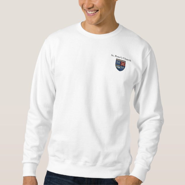 St. Peter's Schild Sweatshirt  (Vorderseite)