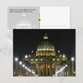 St. Peter's Sq. Via della Conciliazione - Postkart Postkarte