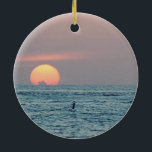 St Petersburg Beach Florida Sunset Keramikornament<br><div class="desc">Foto von Adriana Holmes</div>